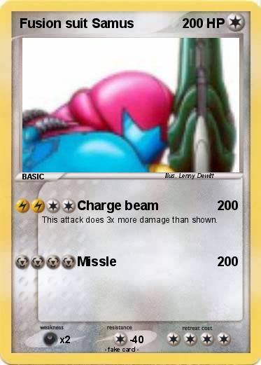 Pokemon Fusion suit Samus