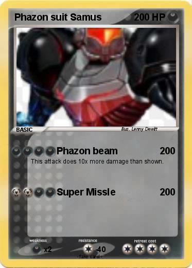 Pokemon Phazon suit Samus