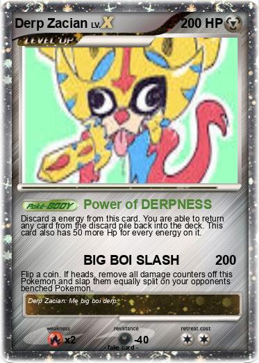 Pokemon Derp Zacian