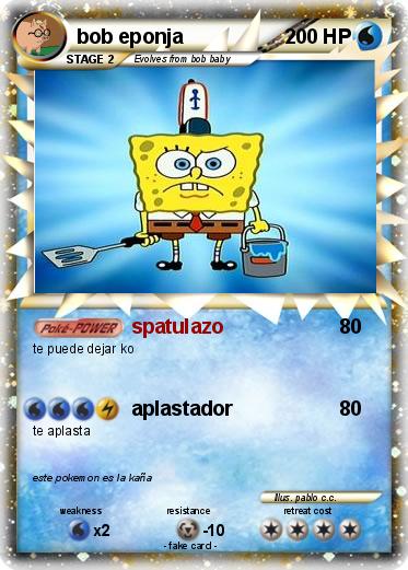 Pokemon bob eponja