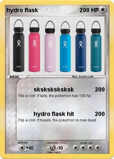 Pokemon hydro flask