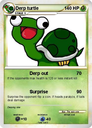 Pokemon Derp turtle