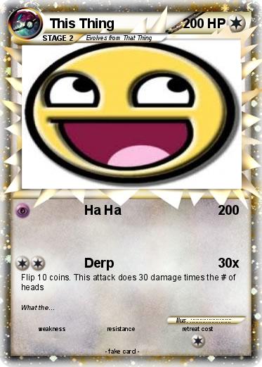 Pokemon This Thing