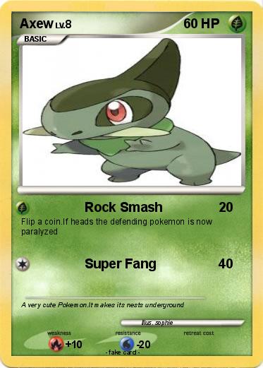 Pokemon Axew
