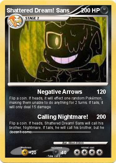 Pokemon Shattered Dream! Sans