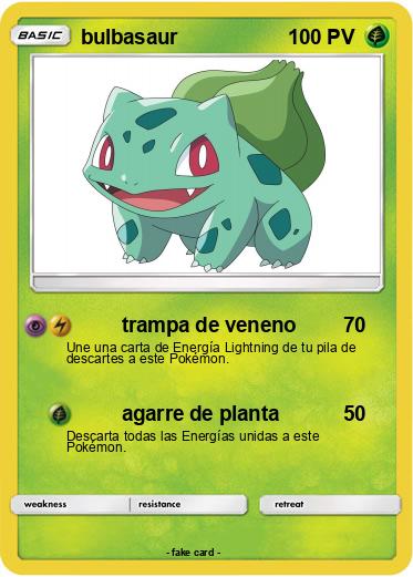 Pokemon bulbasaur