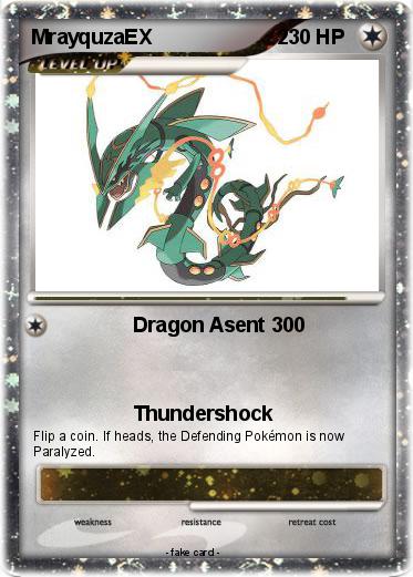 Pokemon MrayquzaEX                      2                                               2