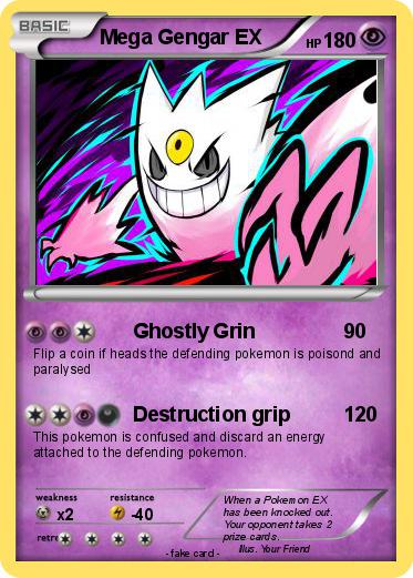 Pokemon Mega Gengar EX