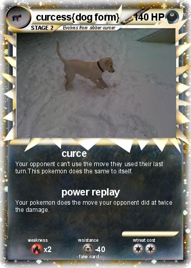 Pokemon curcess{dog form}