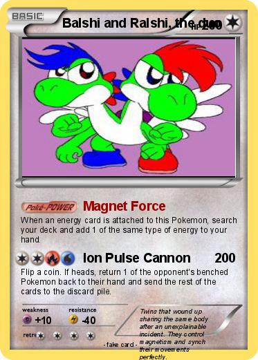 Pokemon Balshi and Ralshi, the duo