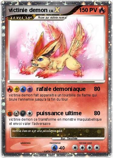 Pokemon victinie demon