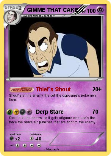 Pokemon GIMME THAT CAKE