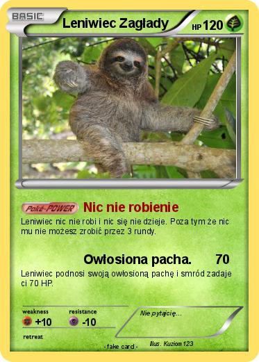 Pokemon Leniwiec Zagłady
