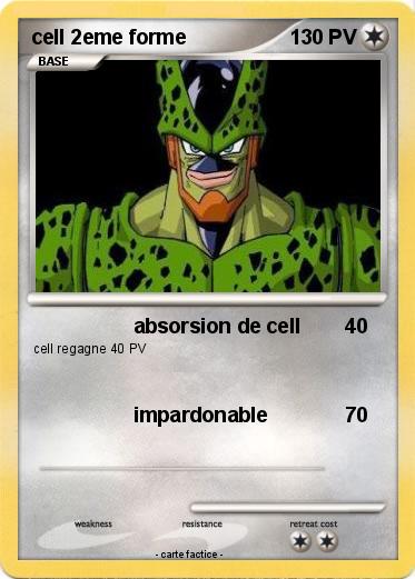Pokemon cell 2eme forme