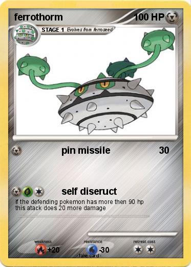Pokemon ferrothorm