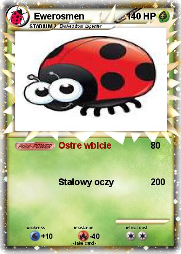 Pokemon Ewerosmen
