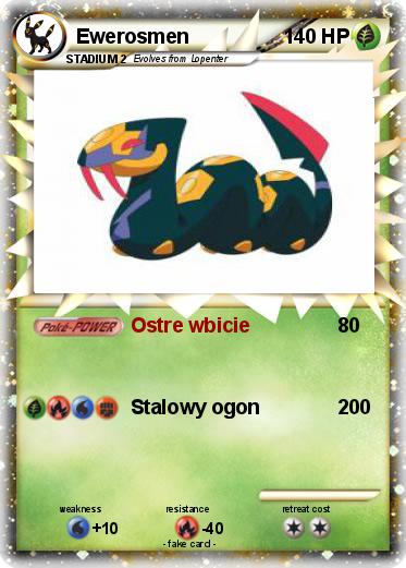 Pokemon Ewerosmen