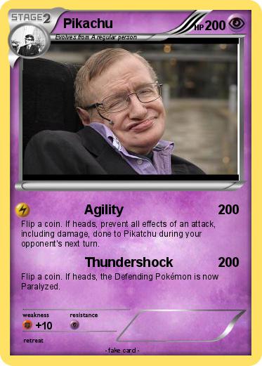 Pokemon Stephen Hawking