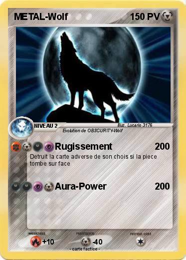 Pokemon METAL-Wolf