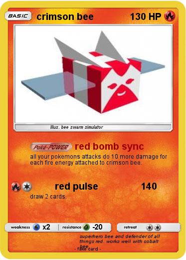 Pokemon crimson bee