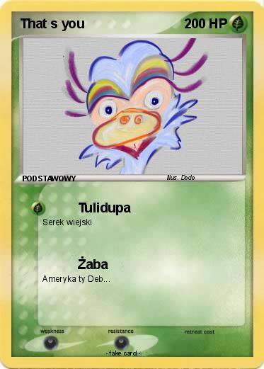 Pokemon That s you