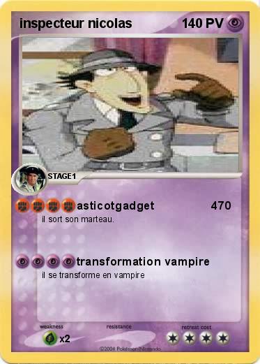Pokemon inspecteur nicolas 