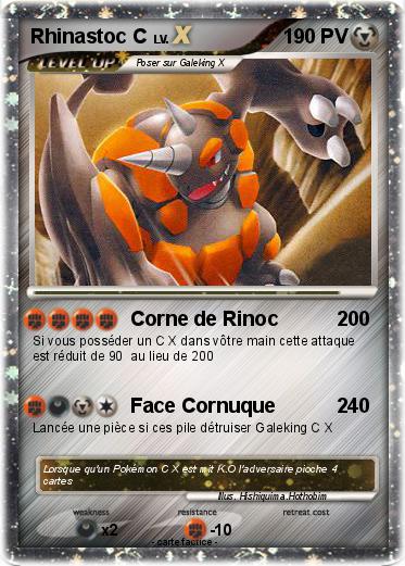 Pokemon Rhinastoc C
