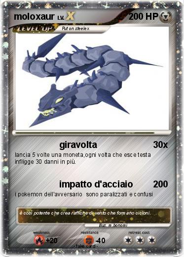 Pokemon moloxaur