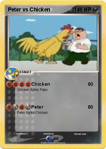 Pokemon Peter vs Chicken