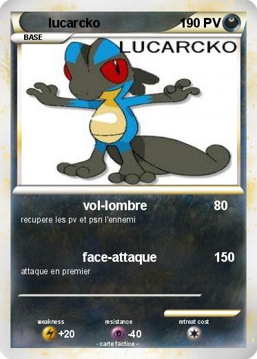 Pokemon lucarcko