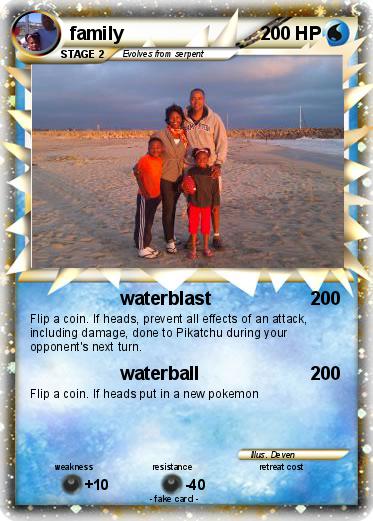 Pokemon family