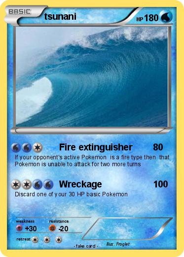 Pokemon tsunani