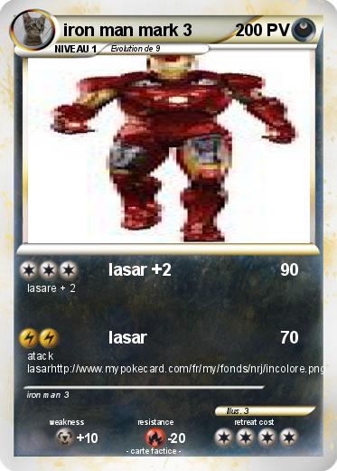 Pokemon iron man mark 3