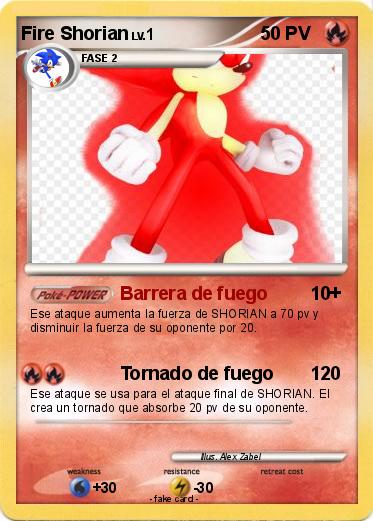 Pokemon Fire Shorian