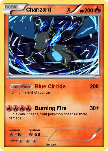 Pokemon Charizard           X