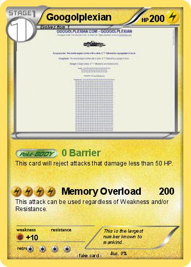 Pokemon Googolplexian