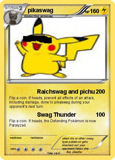 Pokemon pikaswag