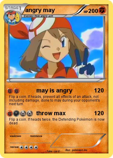 Pokemon angry may