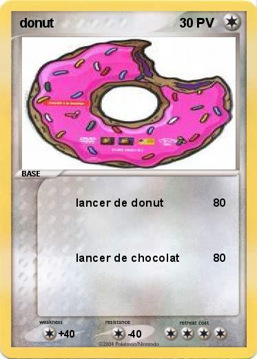Pokemon donut