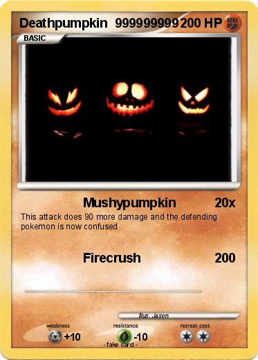 Pokemon Deathpumpkin  999999999