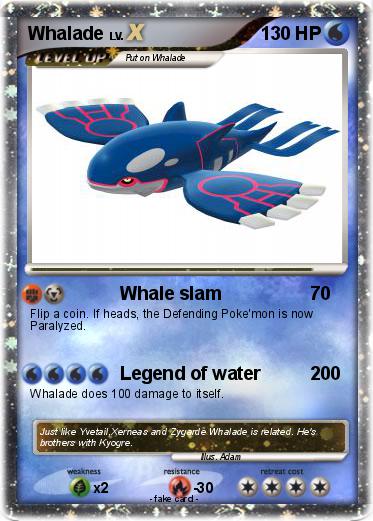 Pokemon Whalade