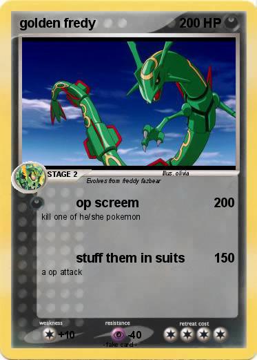 Pokemon golden fredy