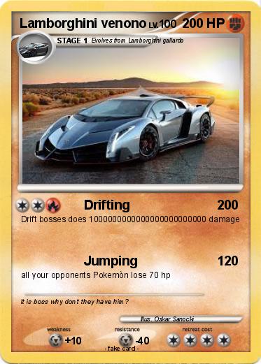 Pokemon Lamborghini venono
