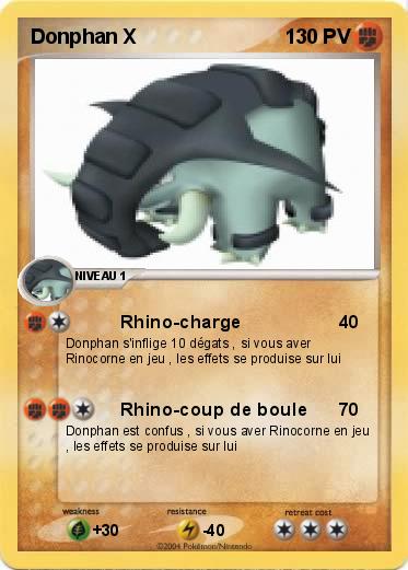 Pokemon Donphan X
