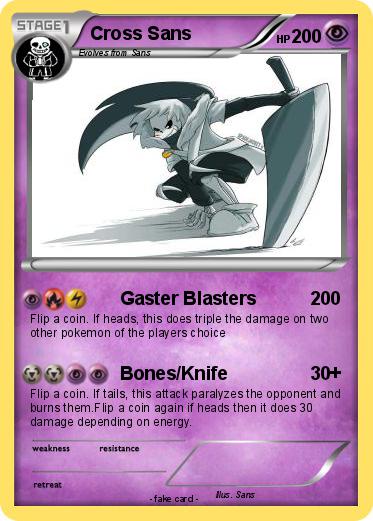 Pokemon Cross Sans