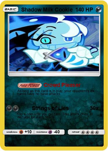 Pokemon Shadow Milk Cookie