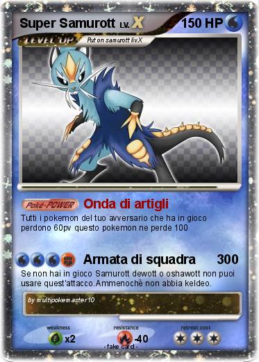 Pokemon Super Samurott