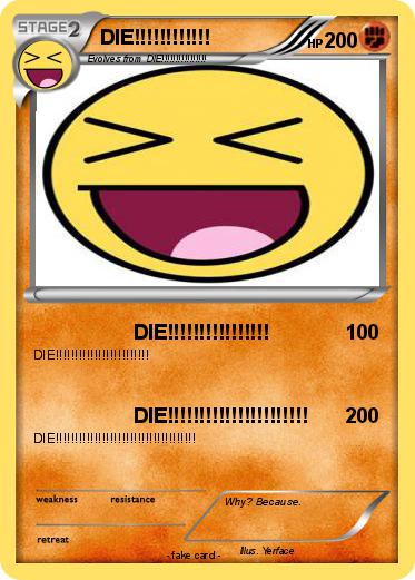 Pokemon DIE!!!!!!!!!!!!