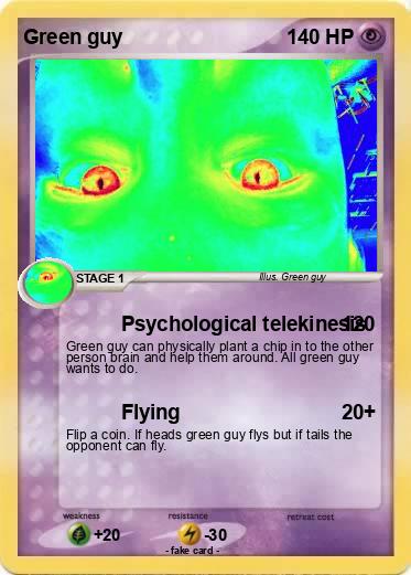 Pokemon Green guy