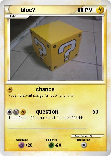 Pokemon bloc?